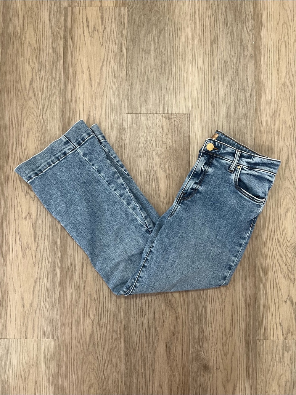 Kut From The Kloth Kelsey High Rise Ankle Flare Jeans Size 8